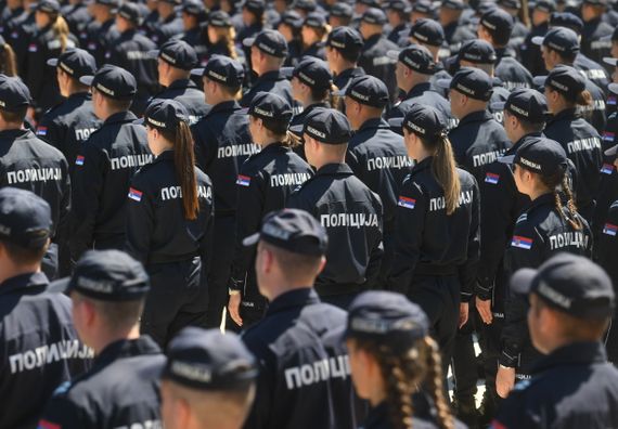 Predsednik Vučić na centralnoj manifestaciji povodom proslave Dana policije