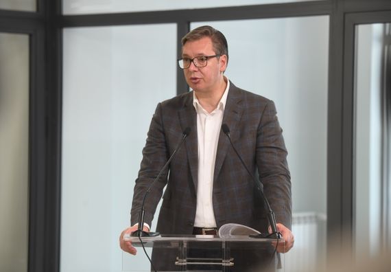 Predsednik Vučić prisustvovao otvaranju Zdravstvene stanice Borča