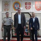 Predsednik Vučić sastao se sa predstavnicima vojnog vrha Republike Srbije