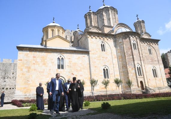 Predsednik Vučić obišao opštine Despotovac, Paraćin i Rekovac