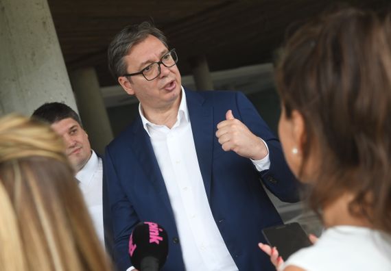 Predsednik Vučić obišao opštine Despotovac, Paraćin i Rekovac