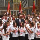 Predsednik Vučić sastao se sa mladim sportistima sa KiM, iz Republike Srpske i dijaspore