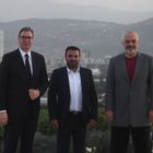 Predsednik Vučić u poseti Skoplju
