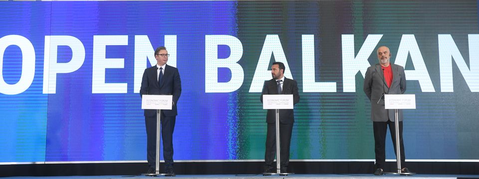 Predsednik Vučić u poseti Skoplju
