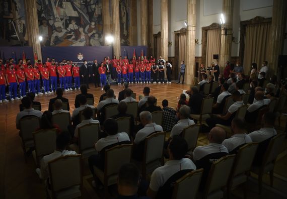 Prijem za sportiste i članove Olimpijskog tima Srbije