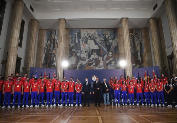 Prijem za sportiste i članove Olimpijskog tima Srbije
