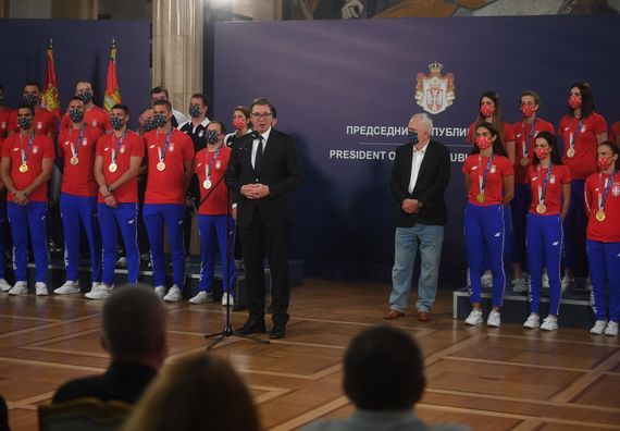 Prijem za sportiste i članove Olimpijskog tima Srbije