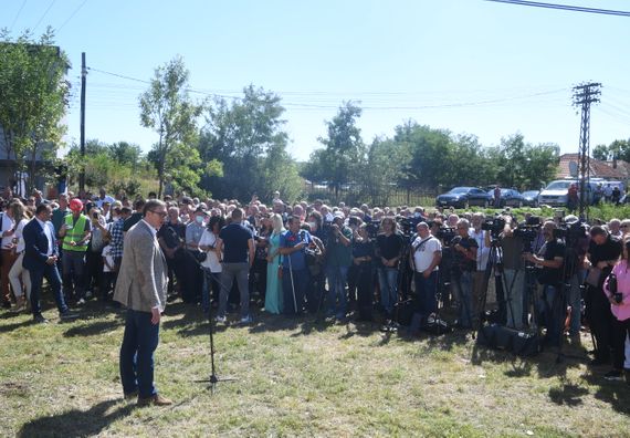 Председник Вучић обишао Прокупље, Блаце и Брус