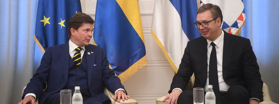 Састанак са председником Парламента Краљевине Шведске