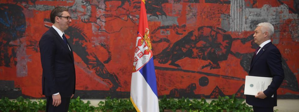 Predsednik Vučić primio akreditivna pisma novoimenovanog ambasadora Republike Kazahstan