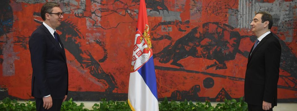 Predsednik Vučić primio akreditivna pisma novoimenovanog ambasadora Republike Azerbejdžan