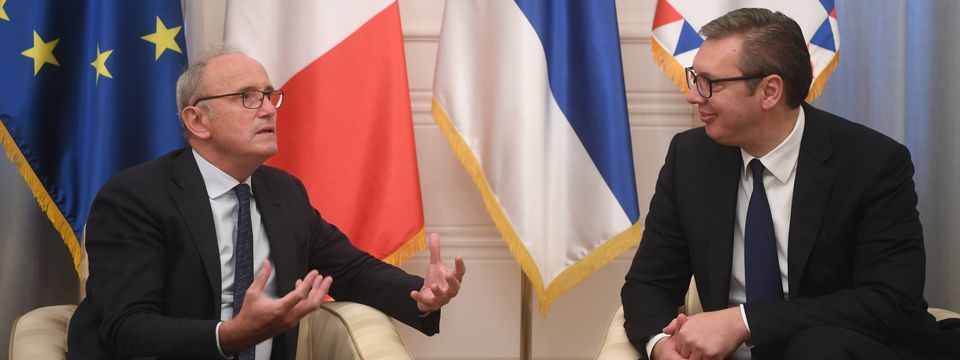 Oproštajna poseta ambasadora Republike Francuske
