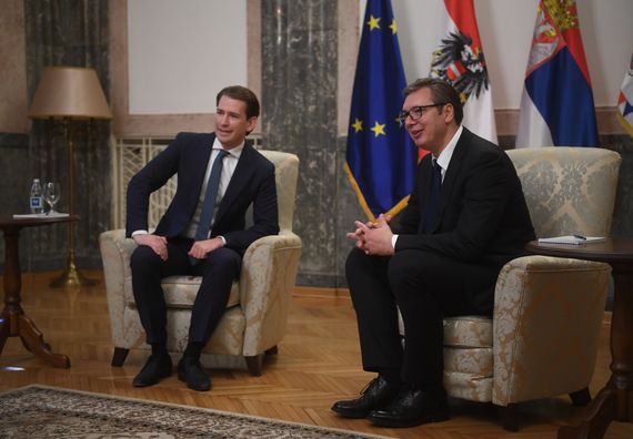 Radna poseta saveznog kancelara Republike Austrije