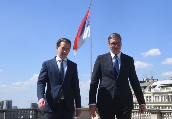 Radna poseta saveznog kancelara Republike Austrije