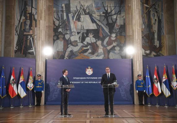 Radna poseta saveznog kancelara Republike Austrije