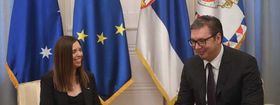 Oproštajna poseta ambasadorke Australije