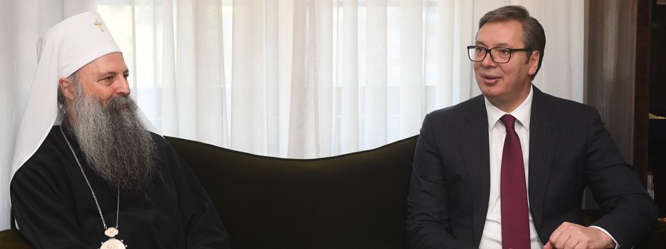 Sastanak sa Njegovom svetošću patrijarhom srpskim g. Porfirijem