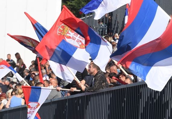 Predsednik Vučić obišao rekonstruisani Atletski stadion u Kraljevu