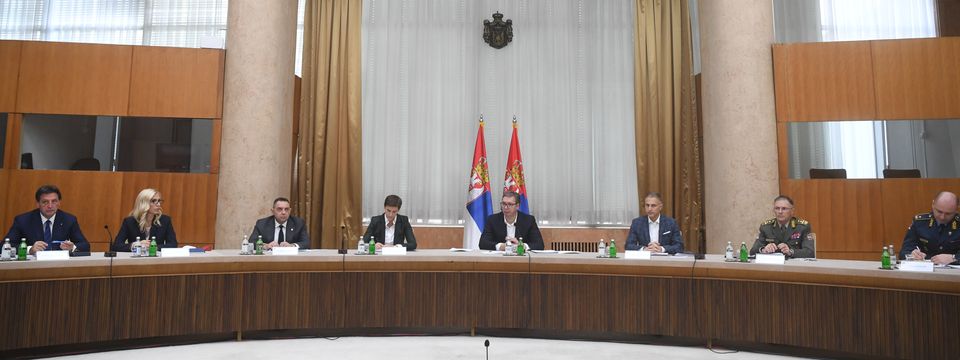 Oдржана седница Савета за националну безбедност