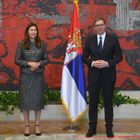Predsednik Vučić primio akreditivna pisma novoimenovane ambasadorke Kraljevine Švedske