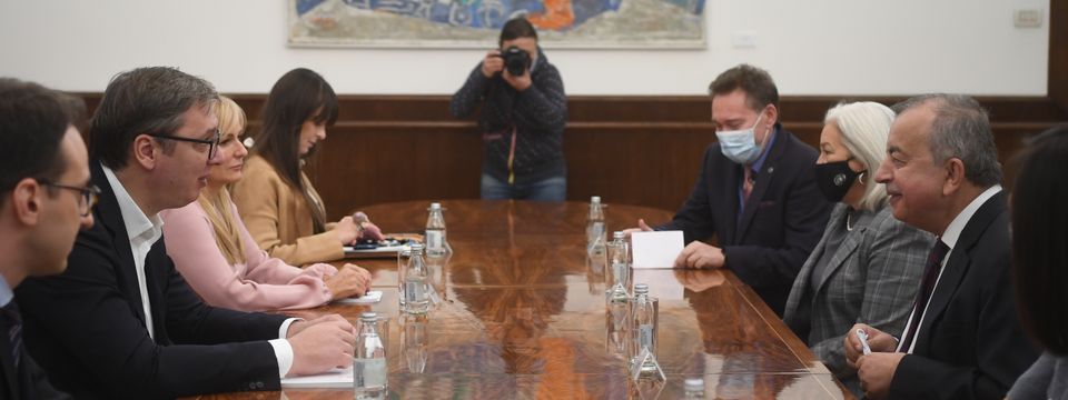 Sastanak sa specijalnim izaslanikom Generalnog sekretara UN i šefom Misije UN na Kosovu i Metohiji