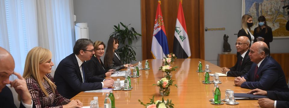 Састанак са министром спољних послова Републике Ирак