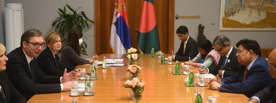Sastanak sa ministrom spoljnih poslova Narodne Republike Bangladeš