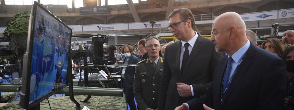 Predsednik Vučić otvorio 10. Međunarodni sajam naoružanja i vojne opreme „Partner 2021“