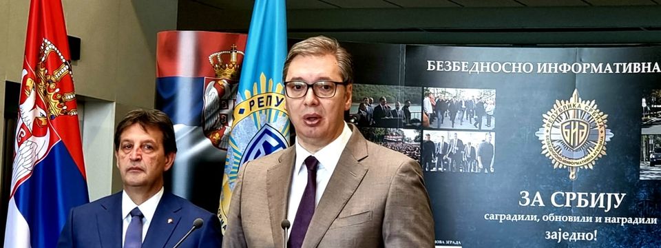 Predsednik Vučić prisustvovao obeležavanju Dana Bezbednosno-informativne Agencije