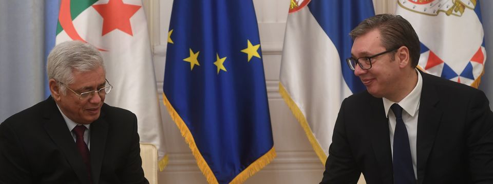 Oproštajna poseta ambasadora Narodne Demokratske Republike Alžir
