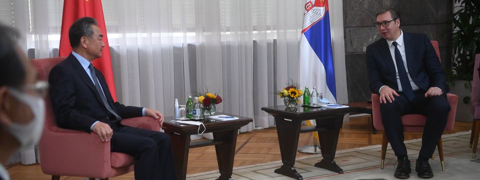 Sastanak sa državnim savetnikom i ministrom spoljnih poslova Narodne Republike Kine