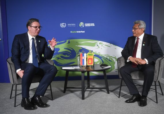Председник Вучић на Самиту лидера о климатским променама – COP26 у Глазгову