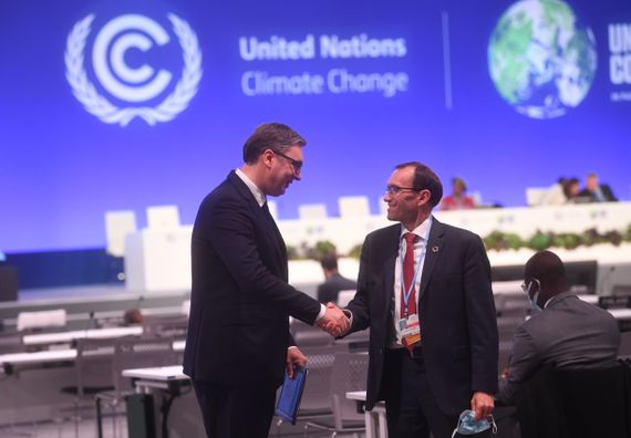 Predsednik Vučić na Samitu lidera o klimatskim promenama – COP26 u Glazgovu