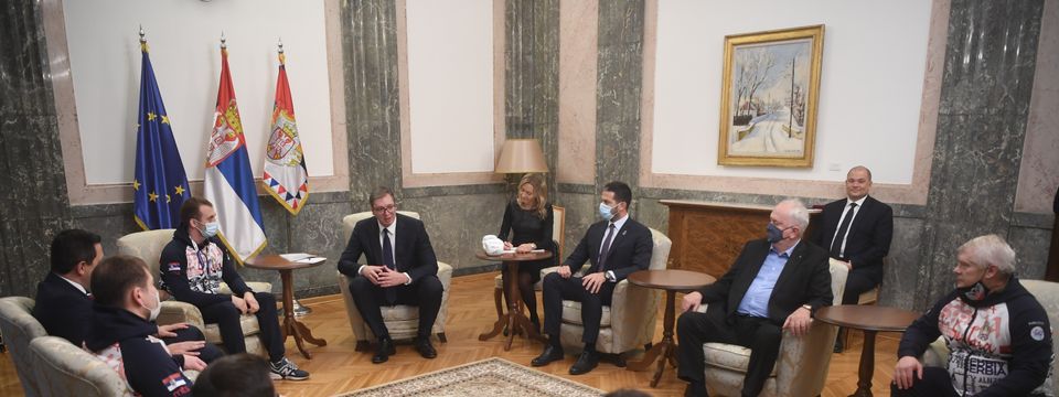 Sastanak sa delegacijom Bokserskog saveza Srbije