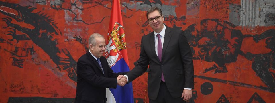 Predsednik Vučić primio akreditivna pisma novoimenovanog ambasadora Republike Argentine