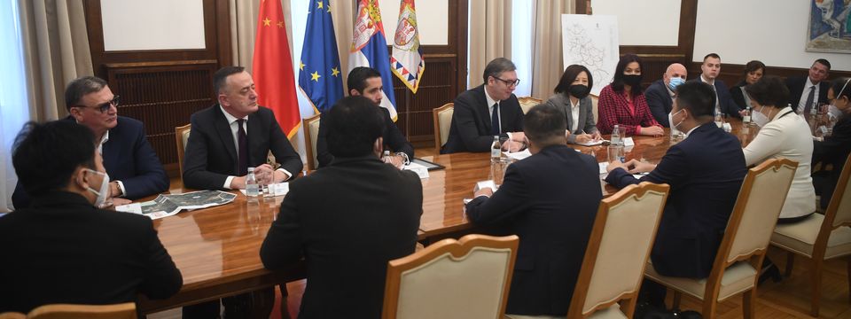 Sastanak sa predstavnicima kineske građevinske kompanije "Power Construction Corporation of China Limited"