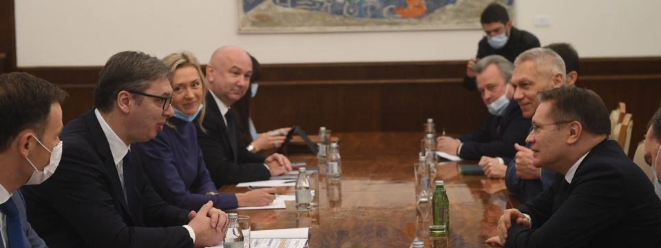 Sastanak sa  generalnim direktorom ruske državne korporacije "Rosatom"