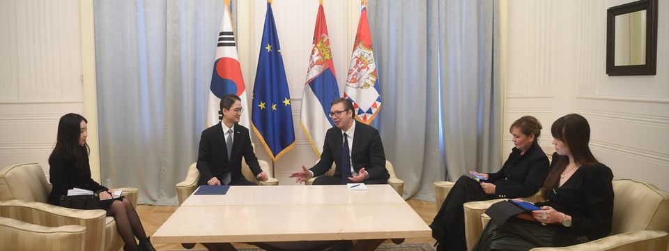 Опроштајна посета амбасадора Републике Кореје