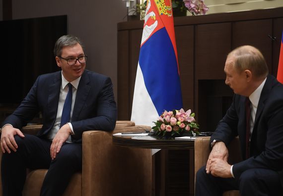 Sastanak predsednika Vučića sa predsednikom Ruske Federacije