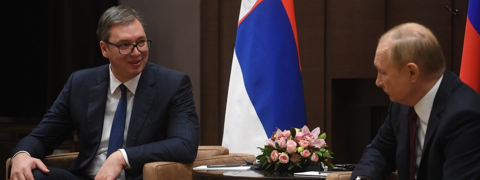 Sastanak predsednika Vučića sa predsednikom Ruske Federacije