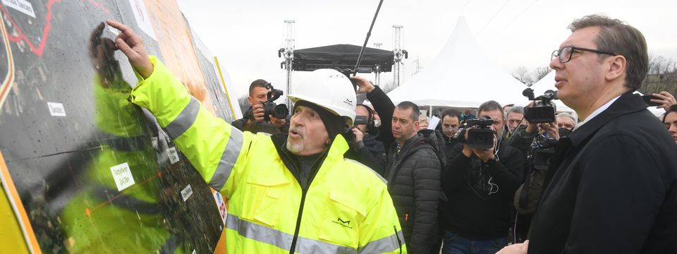 Obilazak radova na infrastrukturnim projektima u Moravičkom okrugu