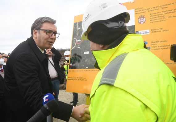 Obilazak radova na infrastrukturnim projektima u Moravičkom okrugu