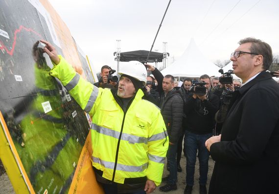 Obilazak radova na infrastrukturnim projektima u Moravičkom okrugu