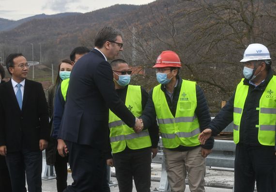 Obilazak radova na infrastrukturnim projektima u Moravičkom okrugu