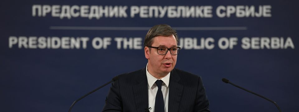 Vanredno obraćanje predsednika Republike Srbije