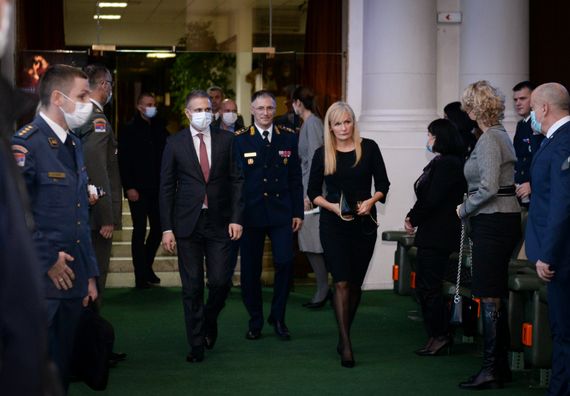 Generalni sekretar predsednika Republike Suzana Paunović na svečanoj akademiji povodom Dana vojnih veterana