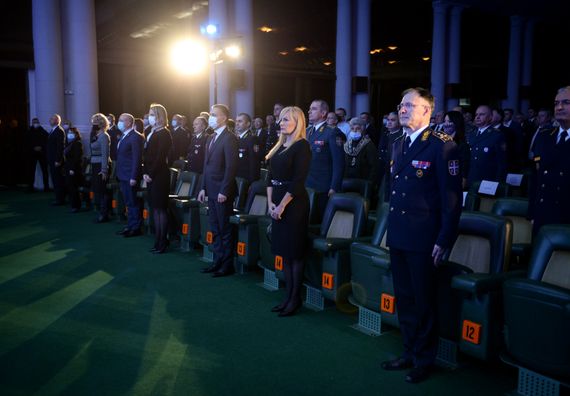 Generalni sekretar predsednika Republike Suzana Paunović na svečanoj akademiji povodom Dana vojnih veterana