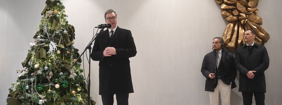 Obilazak završnih radova na izgradnji zgrade "BW Terraces" i fasadi Kule Beograd