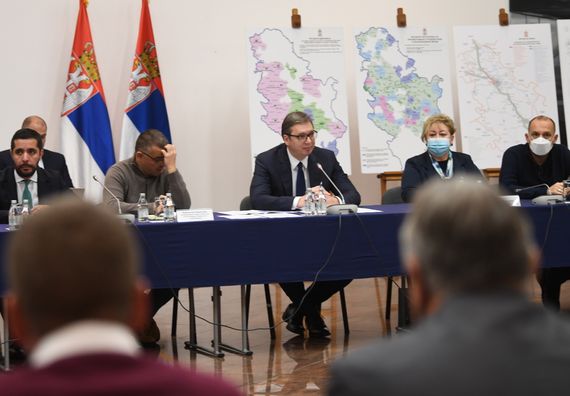 Predsednik Vučić u poseti Nišavskom okrugu