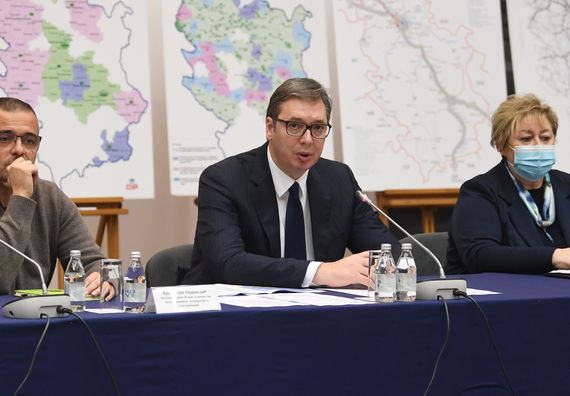 Председник Вучић у посети Нишавском округу